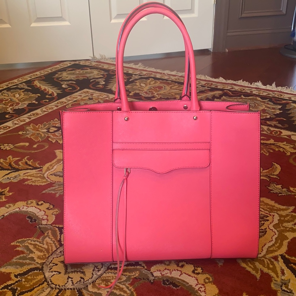 Rebecca Minkoff Large Pink Shopper Tote